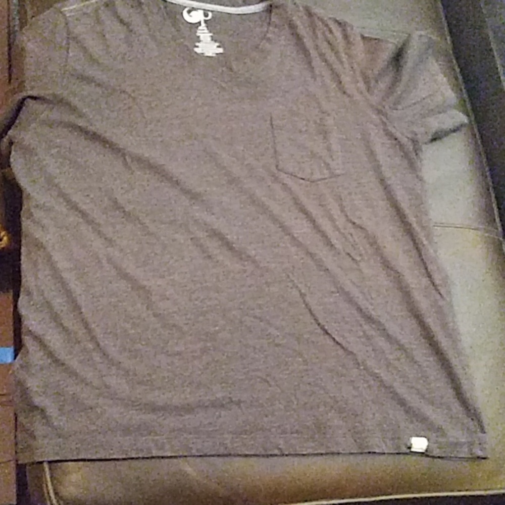 Brown OP short sleeve shirt